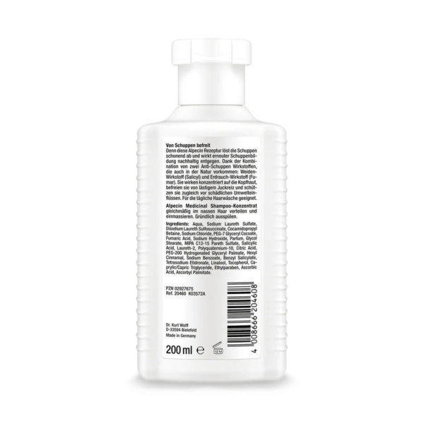 ALPECIN shampoo-concentrate 200 ml - Image 2