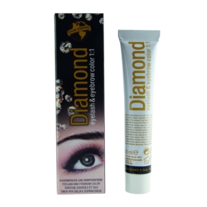 DIAMOND color eyelash & eyebrow deep black 30 ml