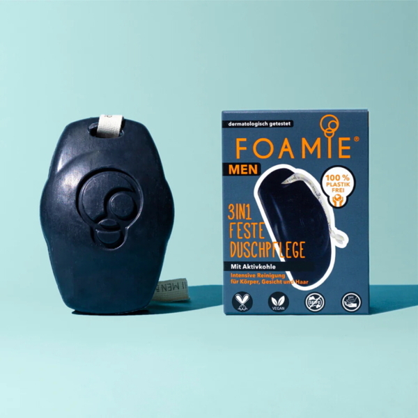 FOAMIE 3-in-1 Shower Bar Men 90 g - Image 4