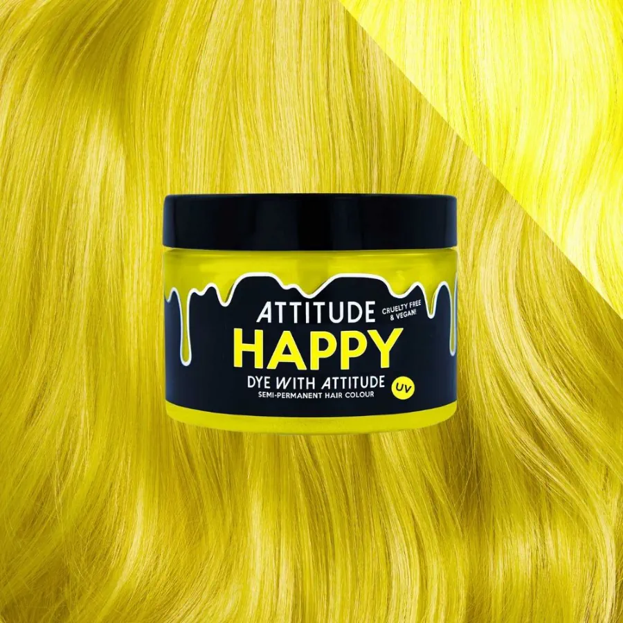 ATTITUDE HAPPY UV yellow 135ml - Image 2